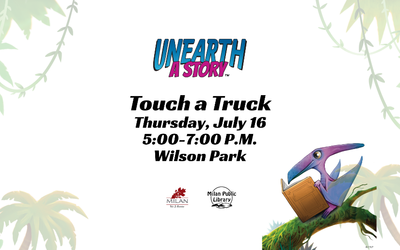 Touch a Truck (Milan Public Library)